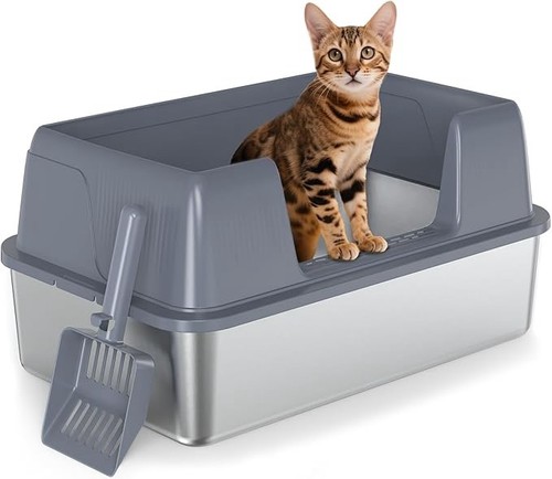 Vivifying stainless steel cat - stainless,
