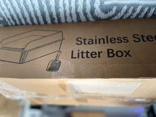 Stainless steel cat - cat, box