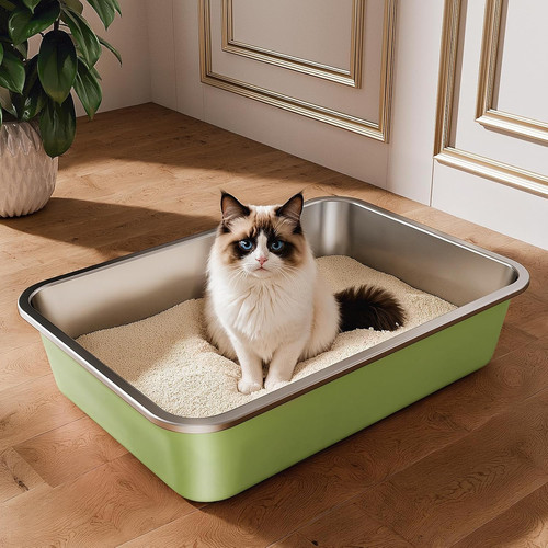 Stainless steel cat litter - stainless,