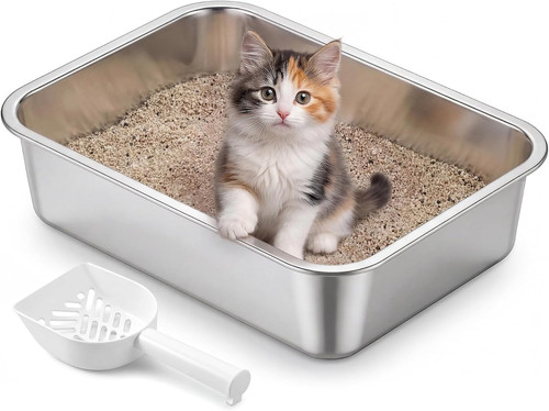 Cat litter tray high sided - tray,,