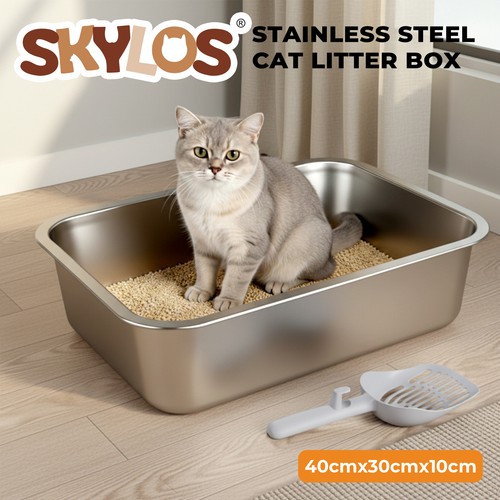 Skylos cat litter - cat, box