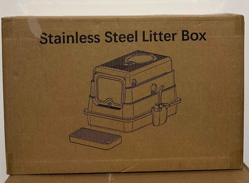 Stainless steel cat litter - cat,