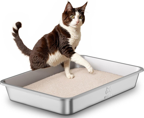 Stainless steel cat litter - steel,