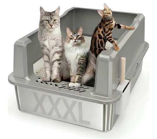Stainless steel cat litter - stainless,