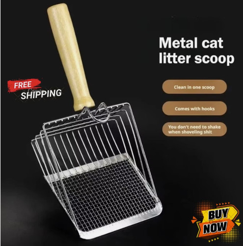 Stainless steel cat litter - steel,