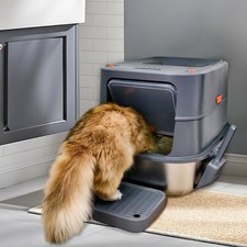 XXL Stainless Steel Cat Litter