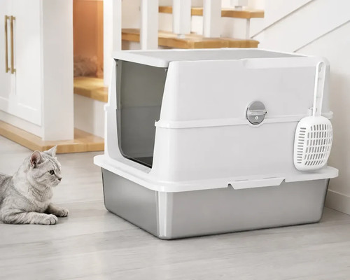 Stainless steel cat litter - xl,