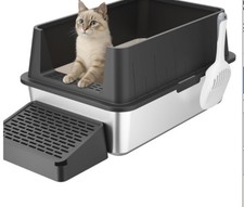Stainless Steel Cat Litter Box
