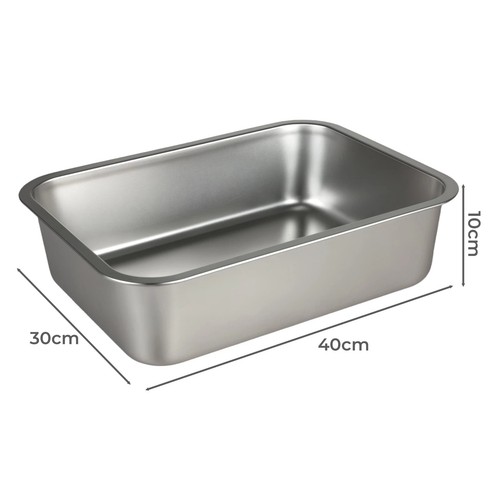 Large stainless steel cat - stainless,