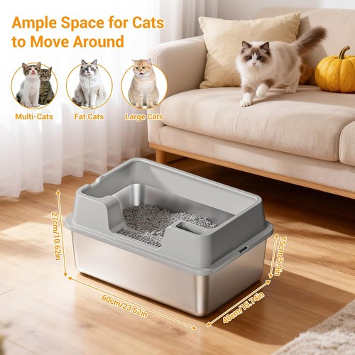 Large stainless steel - stainless, pet