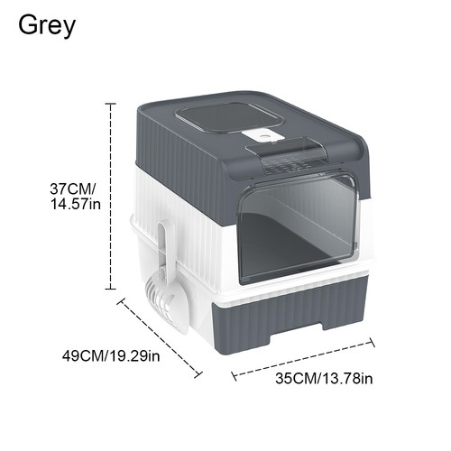 Stainless steel cat litter - stainless, box