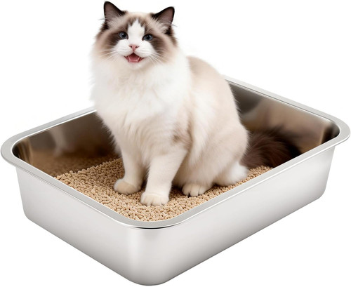 Stainless steel cat litter - stainless,