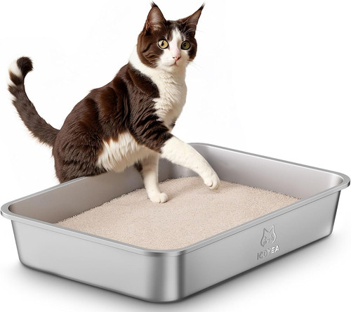 Stainless steel cat litter - steel,