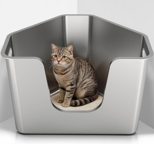 Ptlom stainless steel - stainless, cat