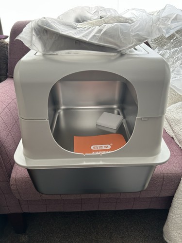 Stainless steel cat litter - stainless, box