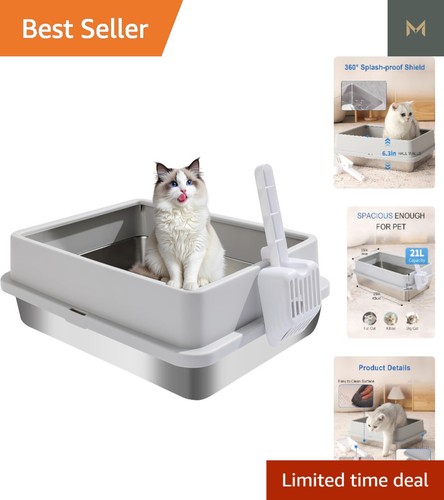 Stainless steel cat litter - steel,
