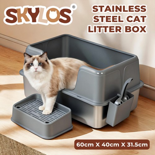 Skylos stainless steel cat - steel,