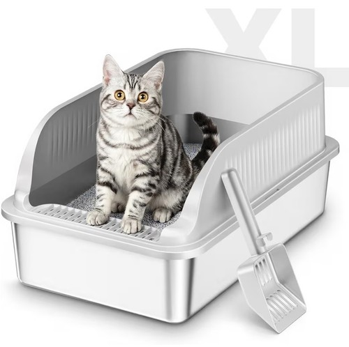 Xxl stainless steel cat - steel,