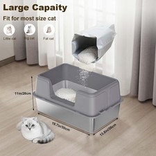 Stainless Steel Cat Litter
