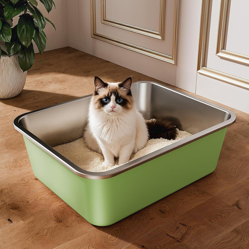 Stainless steel cat litter - stainless,