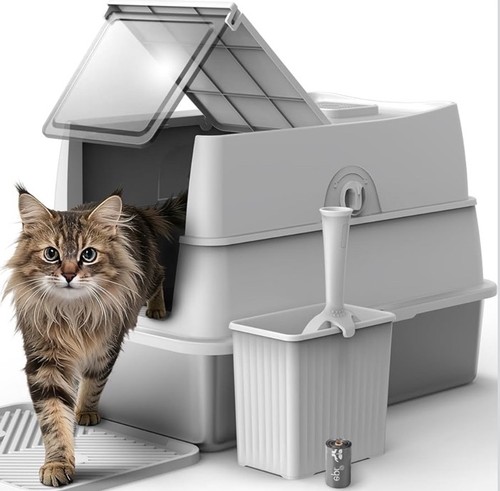 Stainless steel cat litter - cat,