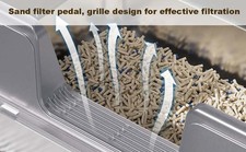 60x40cm Stainless Steel Cat