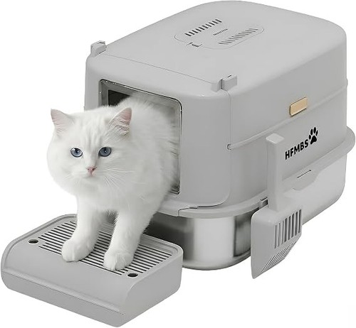 Xxl stainless steel cat litter - stainless,