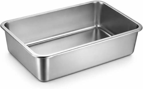 Large stainless steel cat - steel,