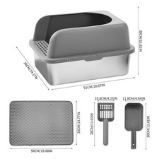 Stainless Steel Cat Litter Box
