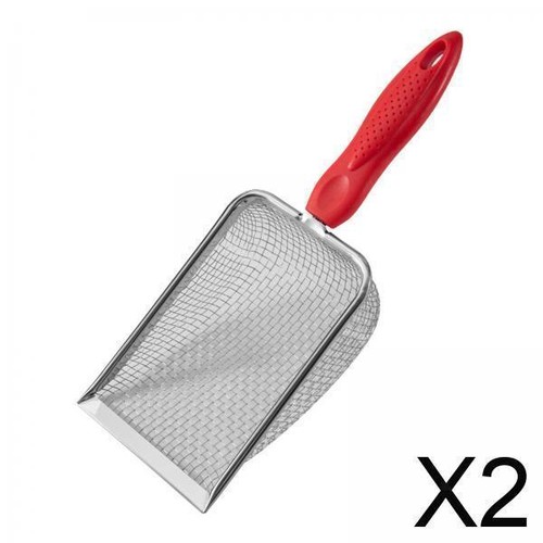 Stainless steel cat litter - 2x,