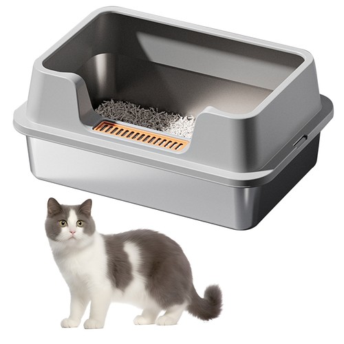 Stainless steel cat litter - stainless,