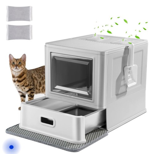 Cat litter box - cat, box,