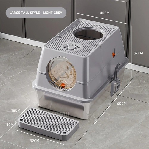 Stainless steel cat - stainless,