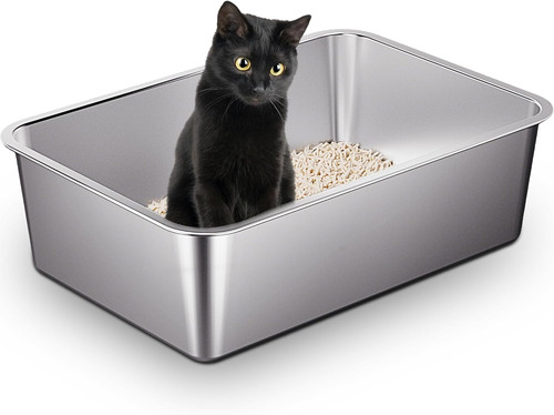 Stainless steel cat litter - steel,
