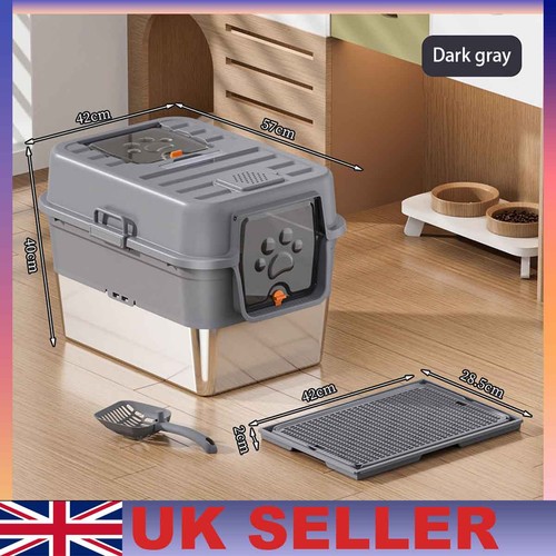 Cat litter box - litter, stainless