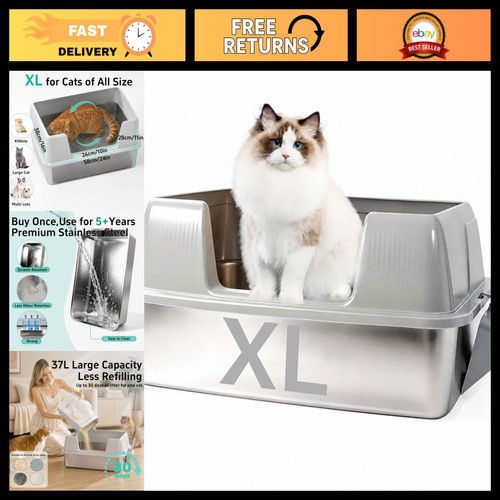 Stainless steel cat litter - stainless,