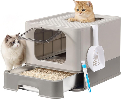 Stainless steel cat litter - stainless,