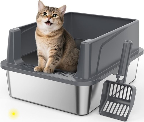 Cat litter tray - cat, with