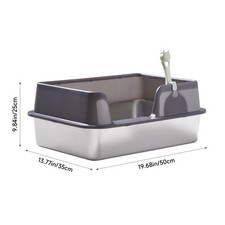 Large Stainless Steel Pet Cat