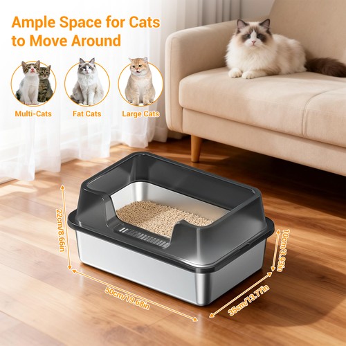 Large stainless steel - pet, cat