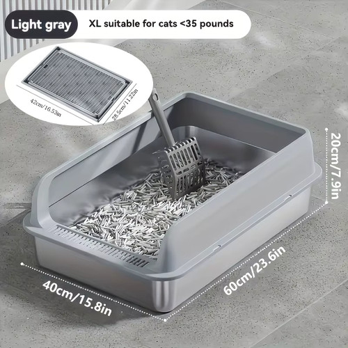 Covered litter tray extra - tray,