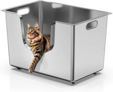 stainless steel cat litter