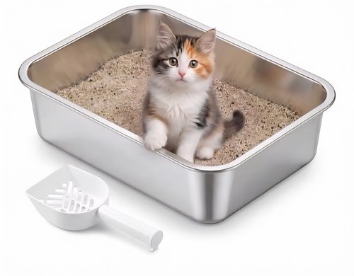 Feandrea stainless steel cat - steel,