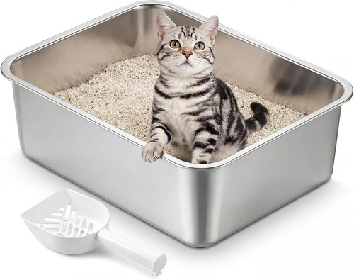 Cat litter tray high sided - tray,,