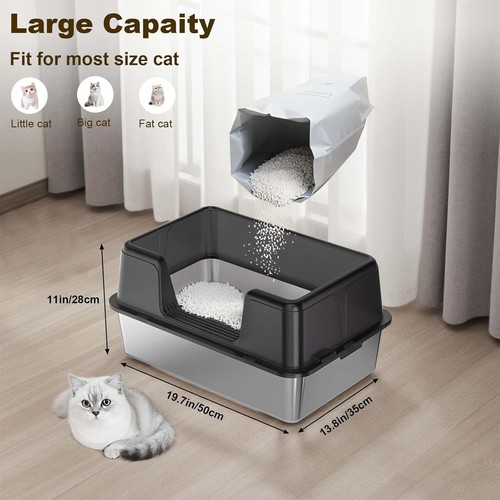 Stainless steel cat litter - stainless,