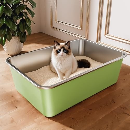Stainless steel cat litter - steel,