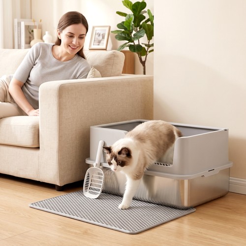 Stainless steel cat litter - stainless,