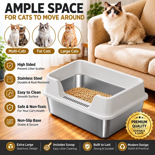 Extra large stainless steel - extra,