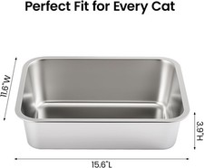 Stainless Steel Cat Litter