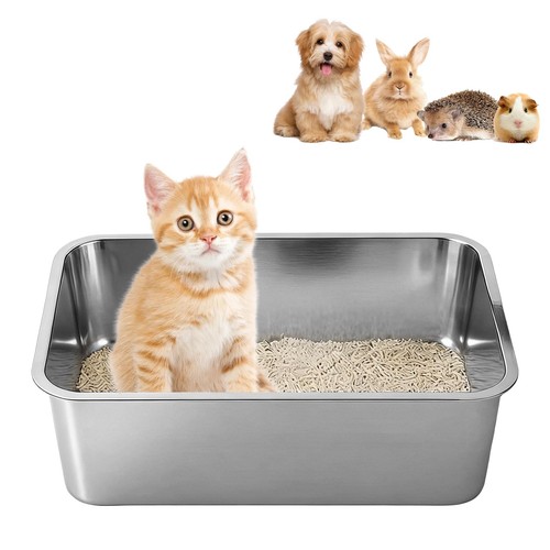 Stainless steel cat litter - steel,